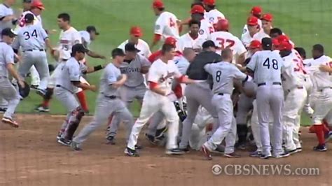 baseball game fights